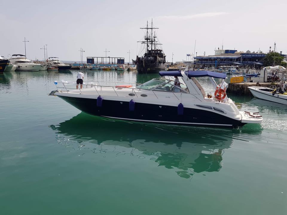 Diva Searay private boat charter Ayia Napa