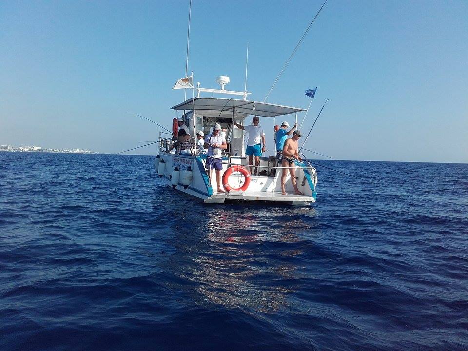 Captain Sokratis fishing trips from Ayia Napa and Protaras