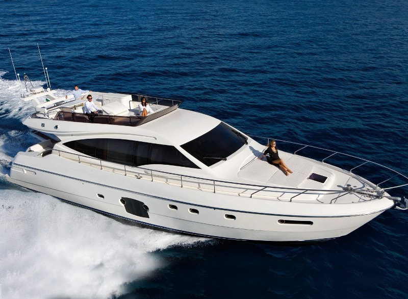 Ferretti private Boat charter Ayia Napa