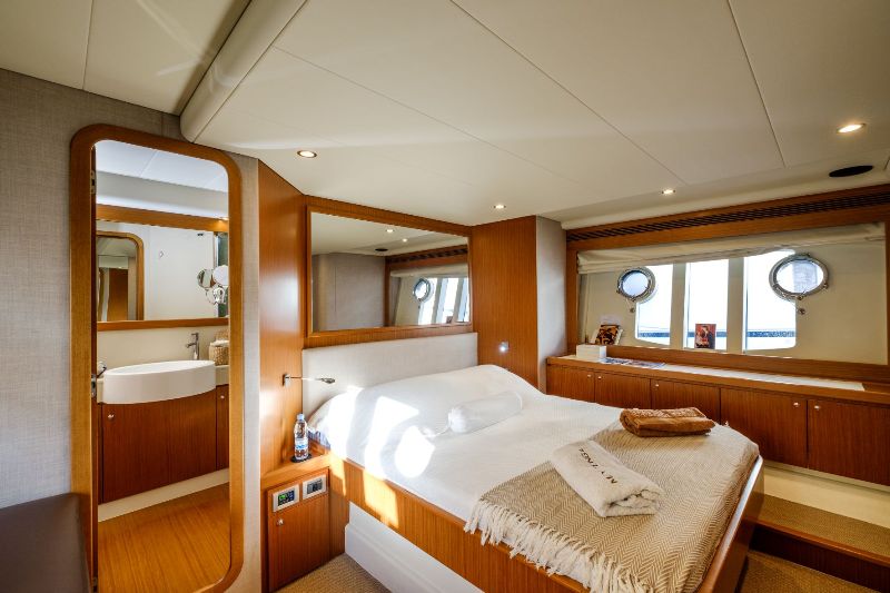 Ferretti 529 Luxury Yacht Charter Ayia Napa Protaras