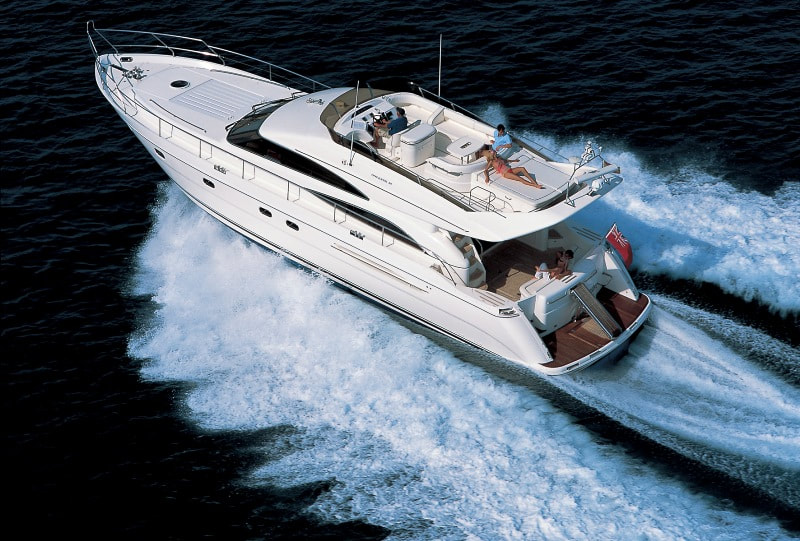 Princess 61 Luxury Yacht charter from Ayia Napa and Protaras