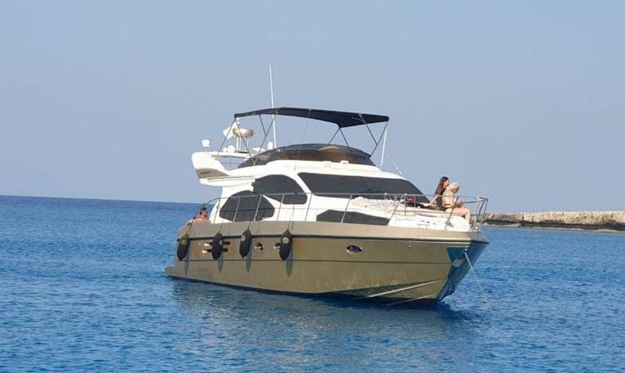 Ayia Napa luxury yacht charter